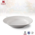 Louça por atacado 8 polegada de porcelana branca placa de sopa china distribuidores